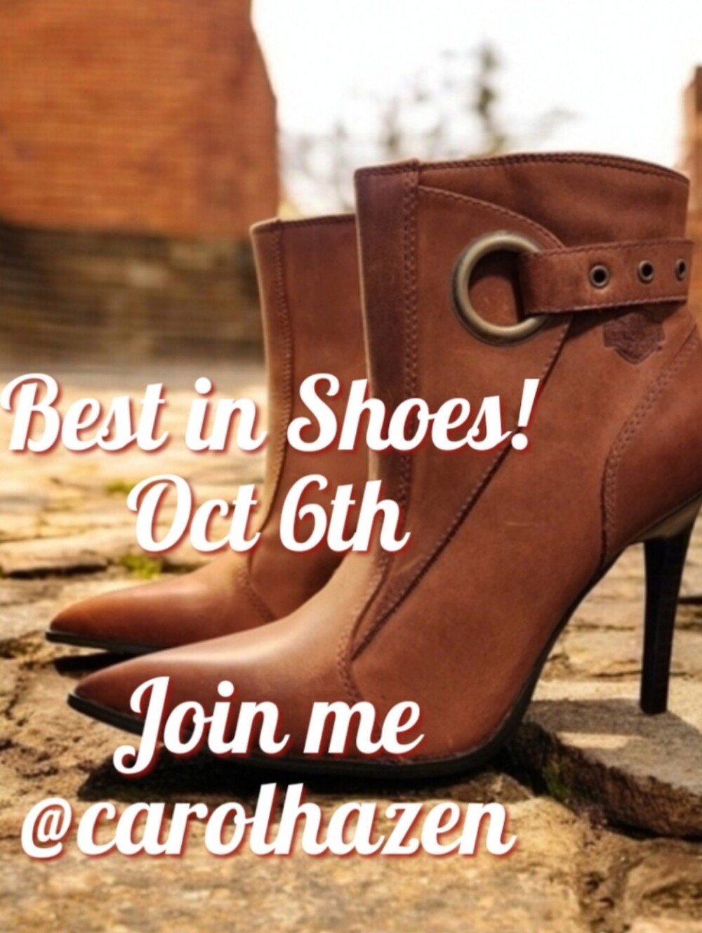 OCT 6- SHOE PARTY!! @carolhazen